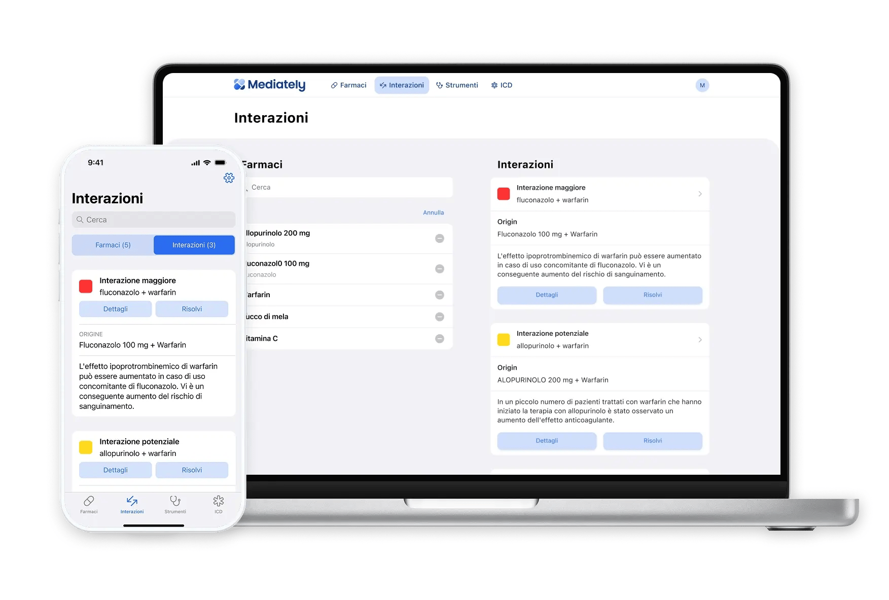 Controllo Delle Interazioni Farmacologiche E Risolutore Controllo Delle Interazioni Farmacologiche E Risolutore